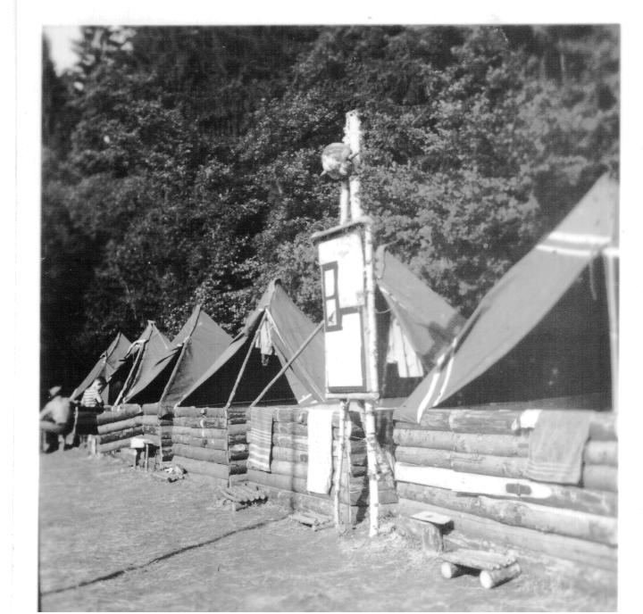 Junácký tábor Želivka 1969-5